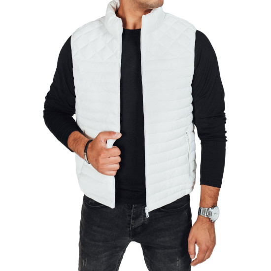 Vīriešu balta veste Geir TX5075 - Vīriešiem Vīriešu balta veste Geir Vestes