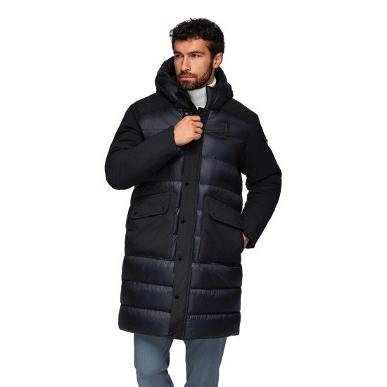 Vīriešu melna jaka Aimar Ziemas jakas