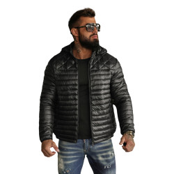 Vīriešu melna jaka Astor