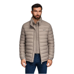 Brūna vīriešu jaka Ozan