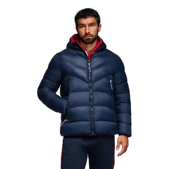 Vīriešu tumši zila jaka Performance Ziemas jakas