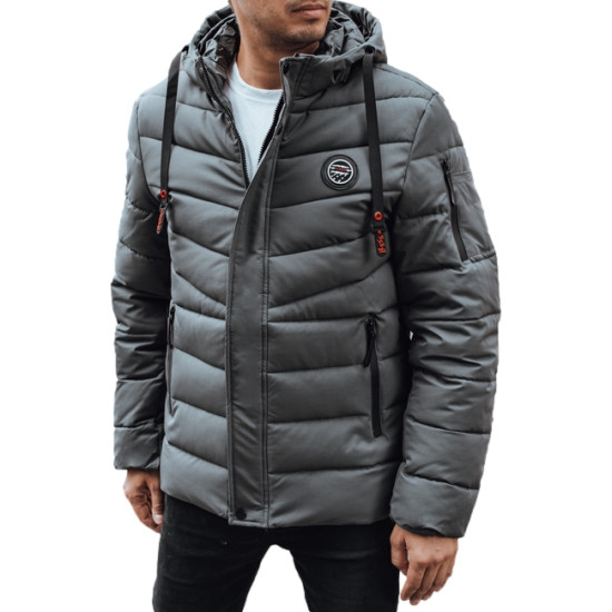 Vīriešu tumši pelēka ziemas jaka Daley Ziemas jakas