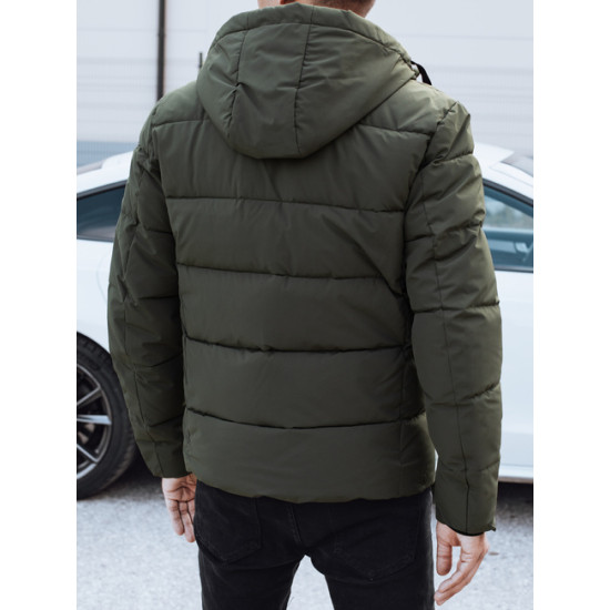 Vīriešu haki krāsas ziemas jaka Nevex Jakas