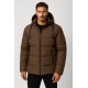 Brūna vīriešu ziemas jaka Nevex