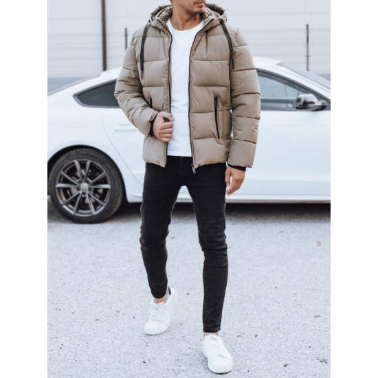 Vīriešu ziemas jaka brūnā krāsā, Nevex Ziemas jakas