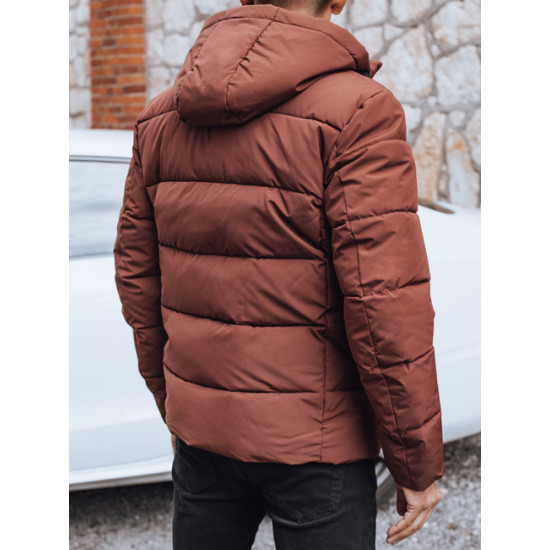 Vīriešu tumši brūna ziemas jaka Nevex Jakas