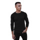 Vīriešu melns džemperis Mika
