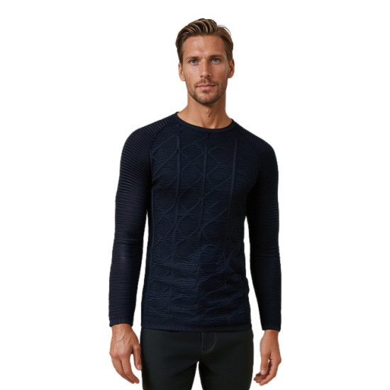 Vīriešu tumši zils džemperis Zuma Džemperi