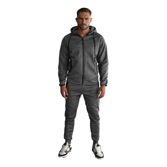 Vīriešu tumši pelēks uzvalks Gibon Sporta tērpi