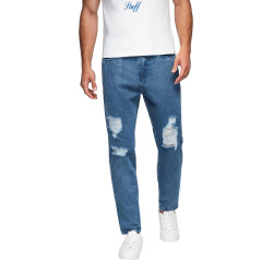 Vīriešu zilie džinsi Grozs