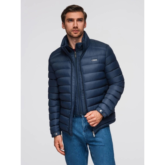 Vīriešu tumši zila jaka Ozan Vīriešu jakas un mēteļi