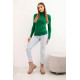 Sieviešu zaļš džemperis Cloud Sieviešu džemperi