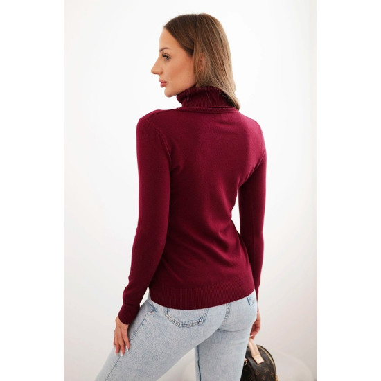 Sieviešu bordo džemperis Cloud