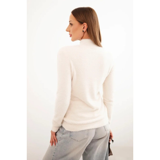 Sieviešu brūns alpakas džemperis Lindi Sieviešu džemperi