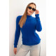 Sieviešu zils alpakas džemperis Lindi Sieviešu džemperi