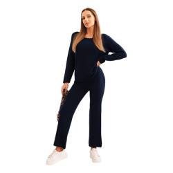 Sieviešu tumši zils komplekts Lora