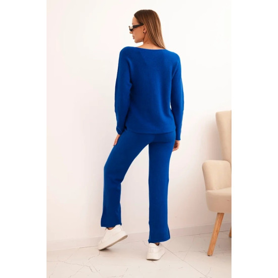 Sieviešu zils komplekts Lora Sieviešu uzvalki