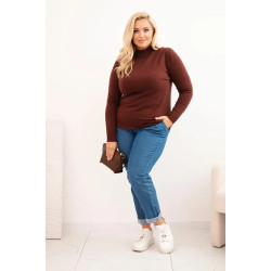Sieviešu brūns džemperis Kato