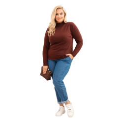 Sieviešu brūns džemperis Kato