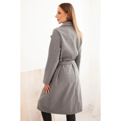 Sieviešu pelēks mētelis Maris