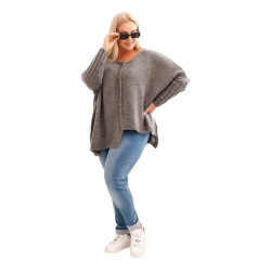 Sieviešu tumši pelēks džemperis Lori