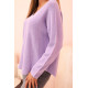 Sieviešu violets džemperis Remo Sieviešu džemperi