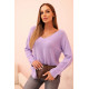 Sieviešu violets džemperis Remo Sieviešu džemperi