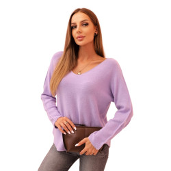 Sieviešu violets džemperis Remo Sieviešu violets džemperis Remo