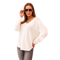 Sieviešu balts kardigāns Remo