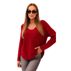 Sieviešu bordo džemperis Remo