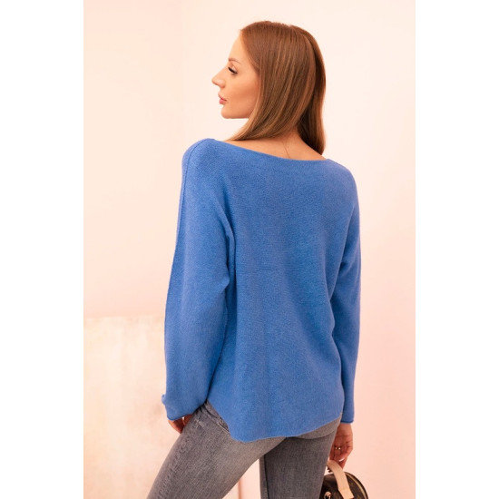 Sieviešu zils džemperis Remo Sieviešu džemperi