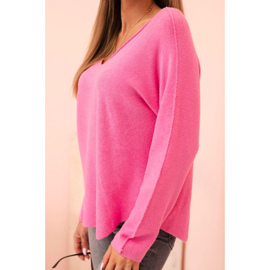 Sieviešu rozā džemperis Remo Sieviešu džemperi