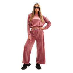 Sieviešu rozā samta komplekts Rizo Sieviešu rozā samta komplekts Rizo