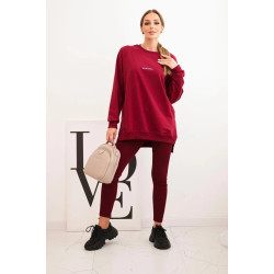 Sieviešu sarkanais komplekts Minimal Sieviešu sarkanais komplekts Minimal