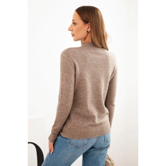 Sieviešu brūns džemperis Eden Sieviešu džemperi