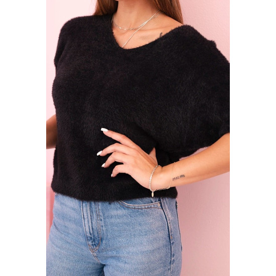 Sieviešu melns džemperis Cloud Sieviešu džemperi