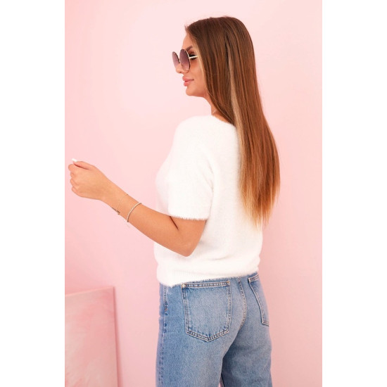 Sieviešu balts džemperis Cloud Sieviešu džemperi