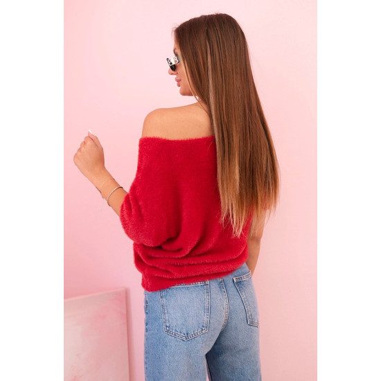 Sieviešu sarkans džemperis Cloud Sieviešu džemperi