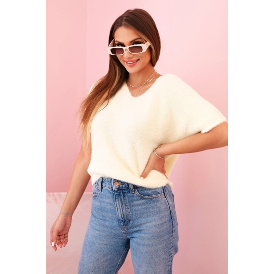 Sieviešu gaiši dzeltens džemperis Cloud Sieviešu džemperi