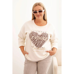 Sieviešu balts džemperis Adore Sieviešu balts džemperis Adore