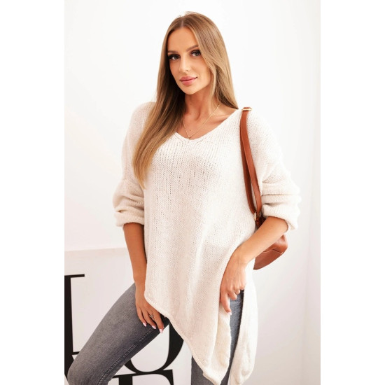 Sieviešu gaiši brūns vilnas džemperis Elvis Sieviešu džemperi