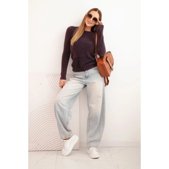 Sieviešu tumši brūns džemperis Luxor Sieviešu džemperi