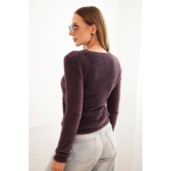 Sieviešu tumši brūns džemperis Luxor Sieviešu džemperi
