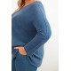 Sieviešu zils džemperis Minos Džemperi