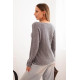 Sieviešu tumši pelēks džemperis Romil Sieviešu džemperi