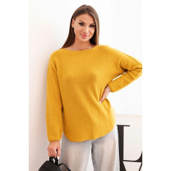 Sieviešu oranžais džemperis Romil Sieviešu oranžais džemperis Romil