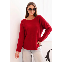 Sieviešu bordo džemperis Romil Sieviešu bordo džemperis Romil