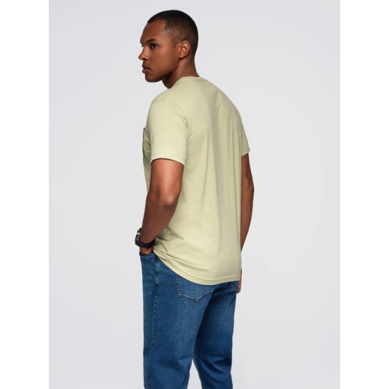 Vīriešu gaiši zaļš T-krekls David T-krekls