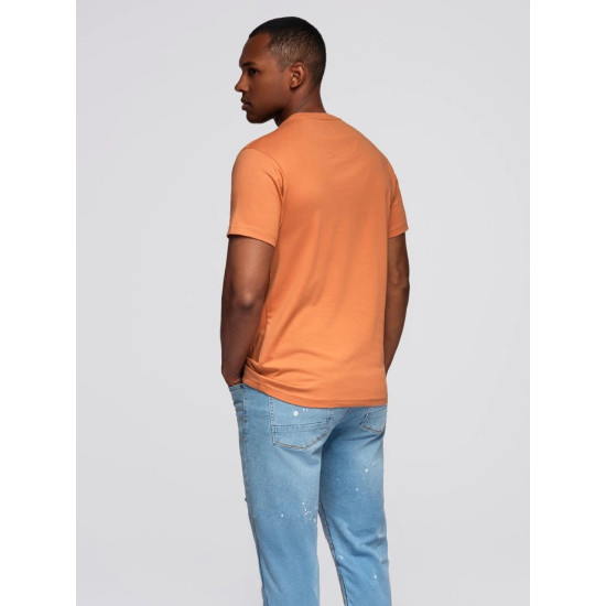 Oranžs vīriešu T-krekls David T-krekls