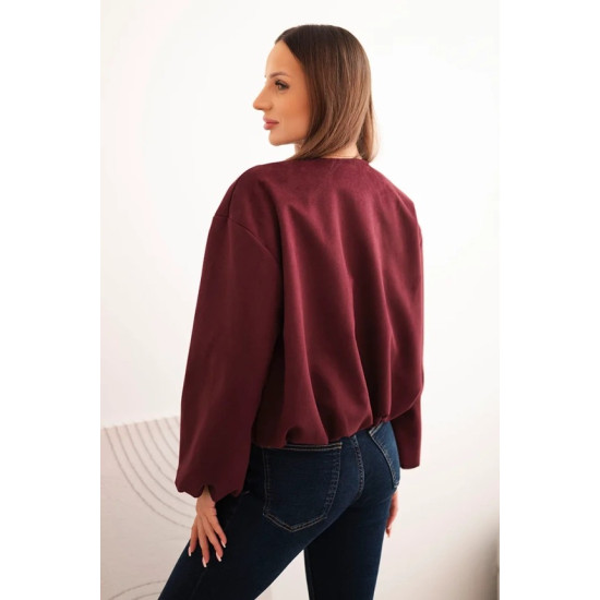 Sieviešu bordo krāsas jaka Skaiv Sieviešu jakas